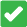 green checkmark