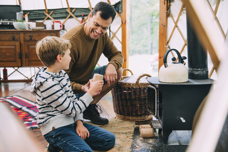 Yurt Glamping